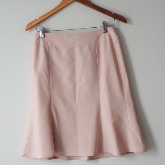 LOFT Dresses & Skirts - LOFT Wool A-Line Skirt Blush LOFT Dresses & Skirts - LOFT Wool A-Line Skirt Blush